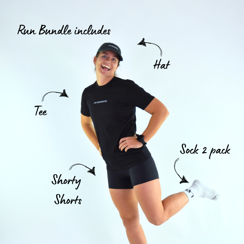 Foundations Womens Shorty Short Run Bundle