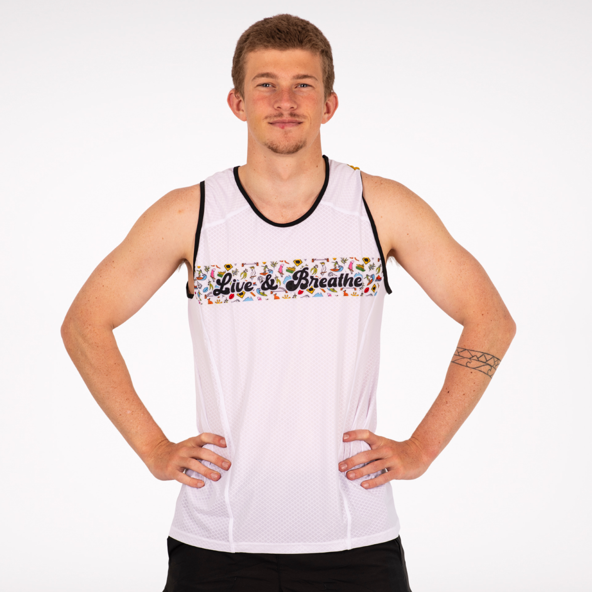 Aussie Icons Men's Run Tank