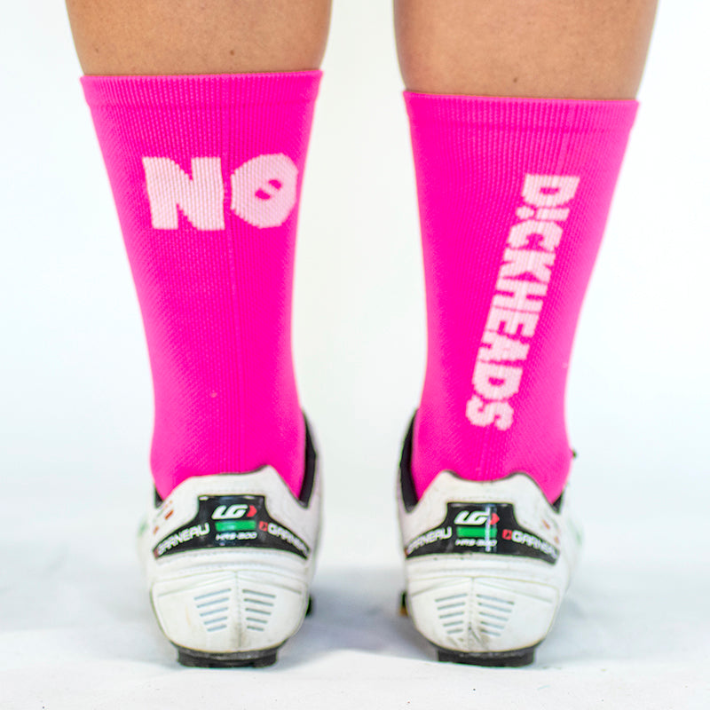 The 'No D!ckheads' Crew Socks