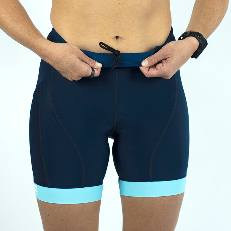 Blue Women's Tri Shorts