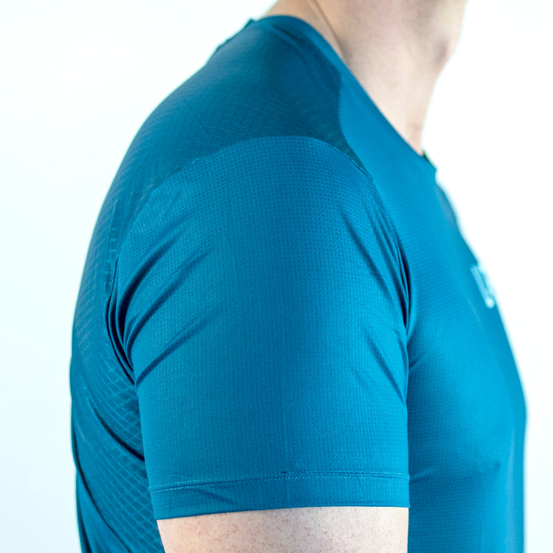 Teal  Men's Tech Tee