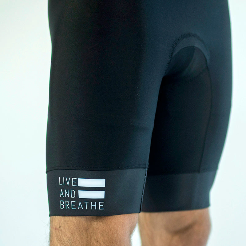 Black Men's Tri Shorts