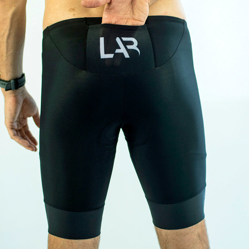 Black Men's Tri Shorts