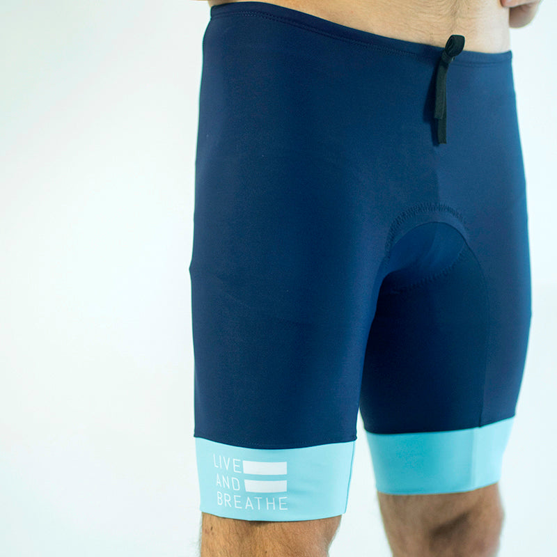 Blue Men's Tri Shorts