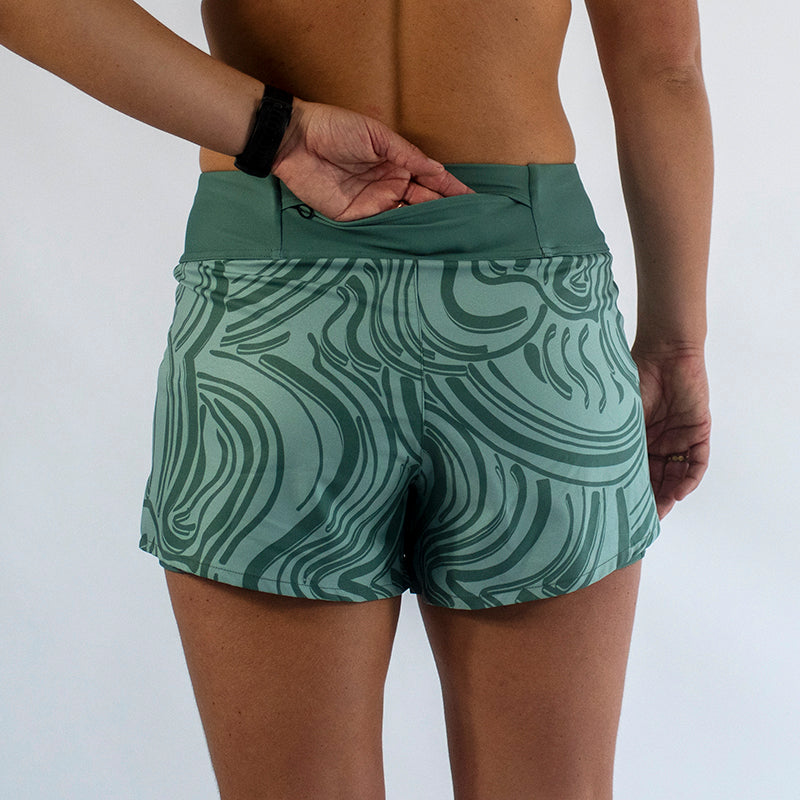 Gaia 2-in-1 Women's Run Shorts