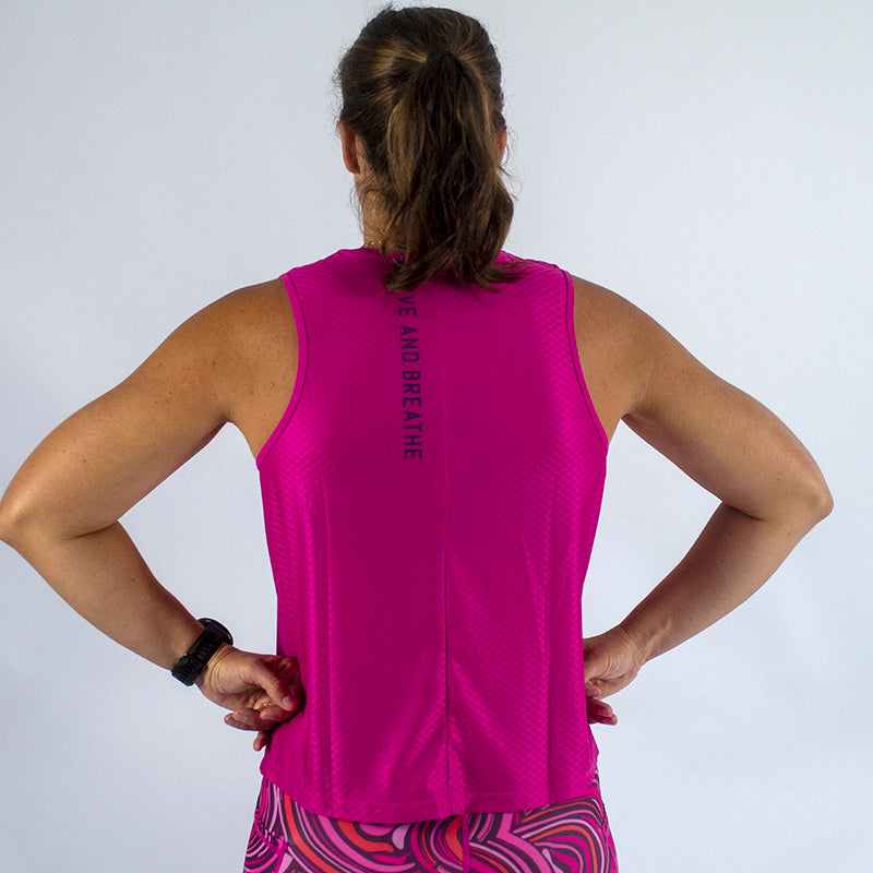 Pink Limitless Run Tank