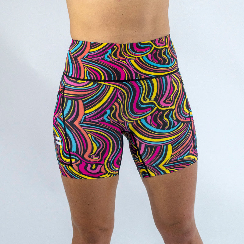 Dionysus Seamless Mid Thigh Shorts