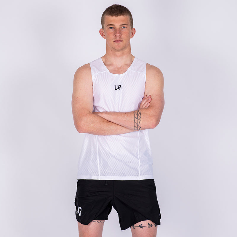 Black 2-in-1 Men's Run Shorts