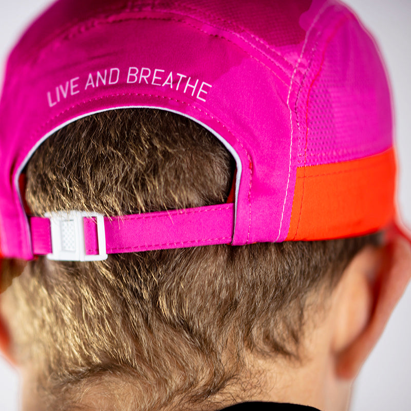 The 'Smiles & Miles' Pink Camper Hat