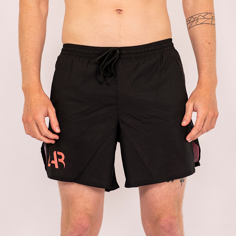 Neon 2-in-1 Men's Run Shorts