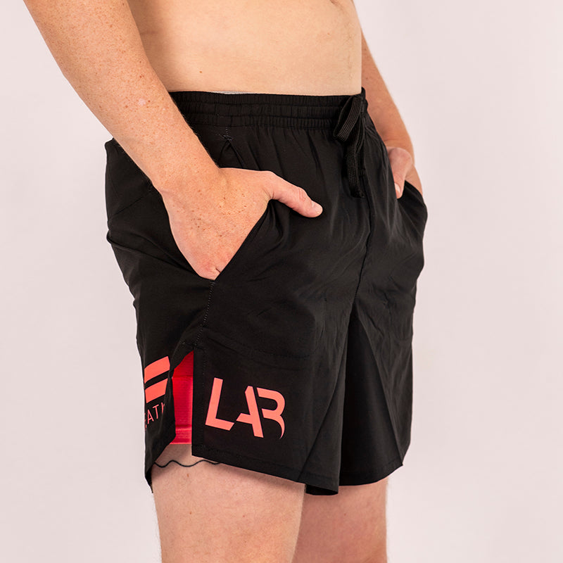 Neon 2-in-1 Men's Run Shorts