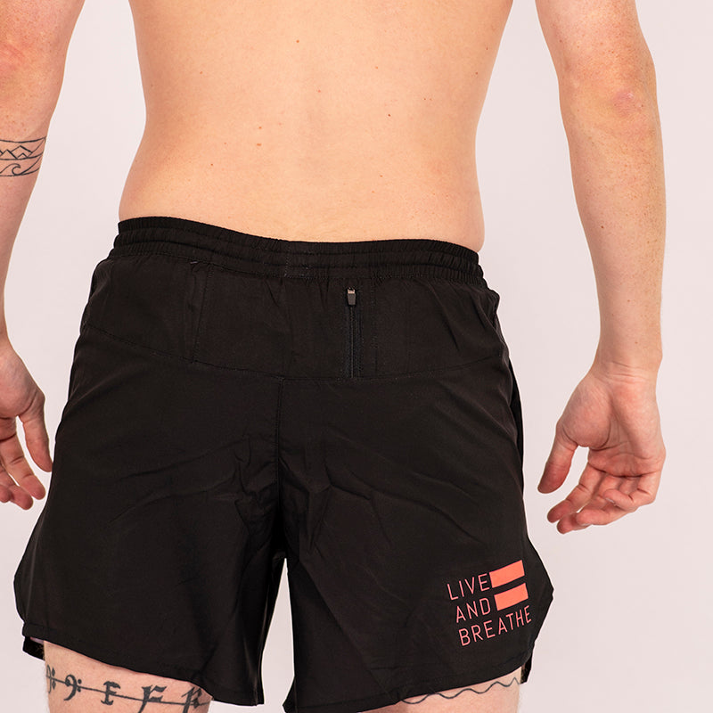 Neon 2-in-1 Men's Run Shorts