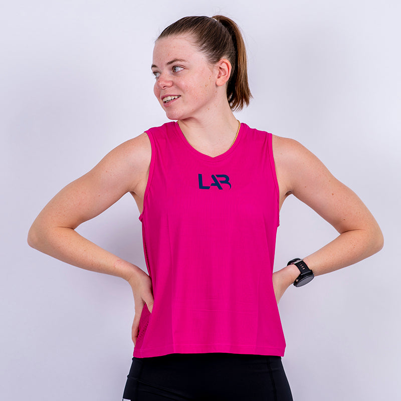 Pink Limitless Run Tank