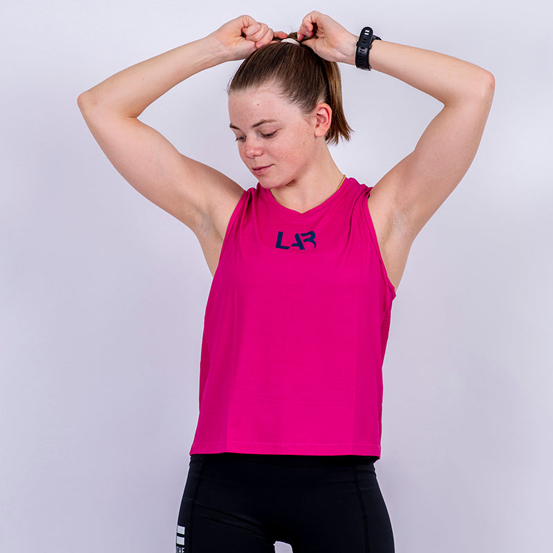 Pink Limitless Run Tank