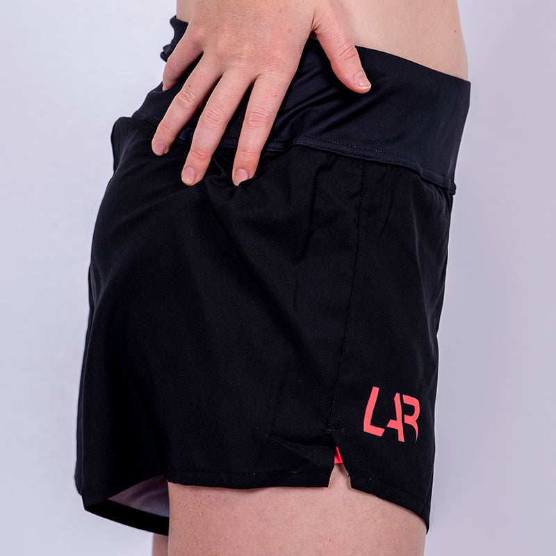 Neon 2-in-1 Women's Run Shorts