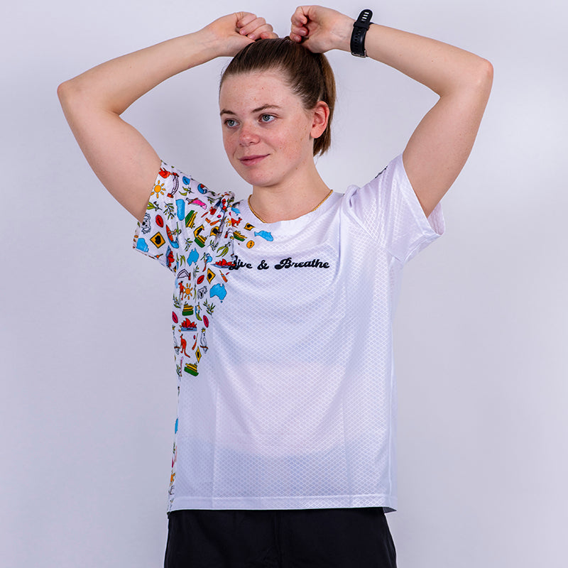 Aussie Icons Women's Tech Tee