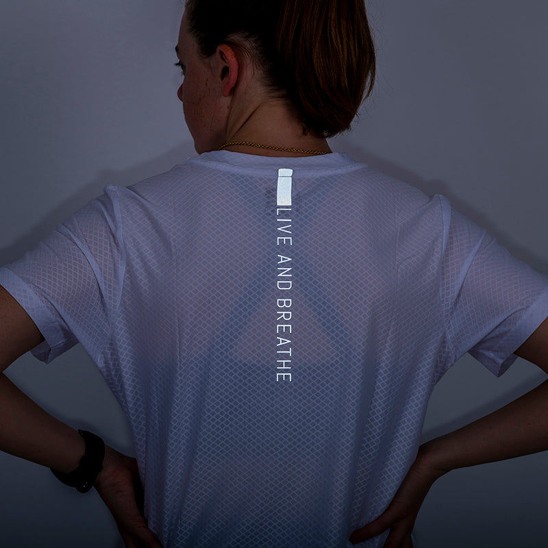White Women's Tech Tee