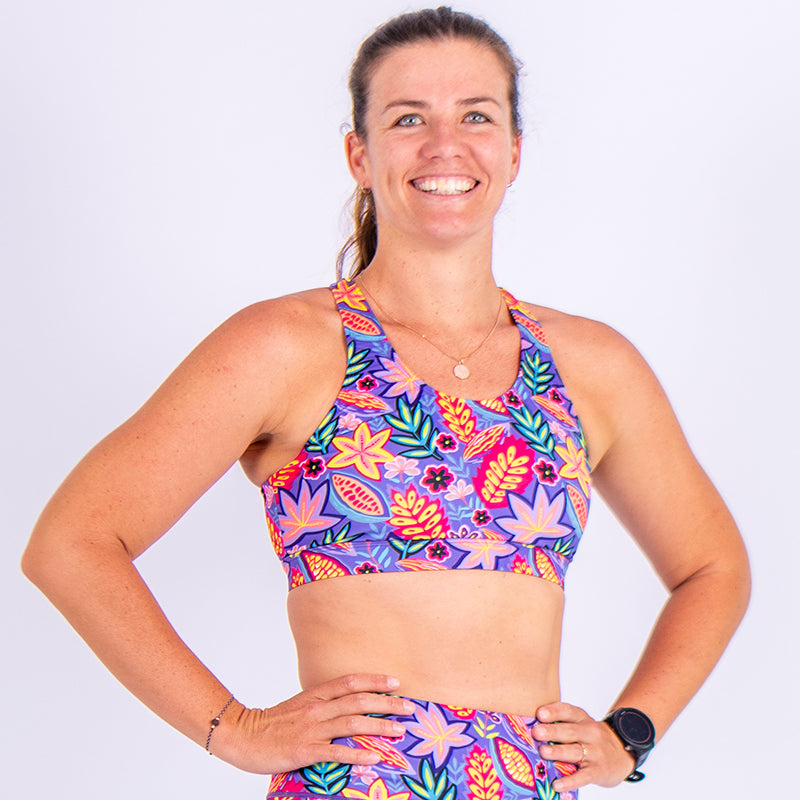 Purple Reign Open Back Pace Crop