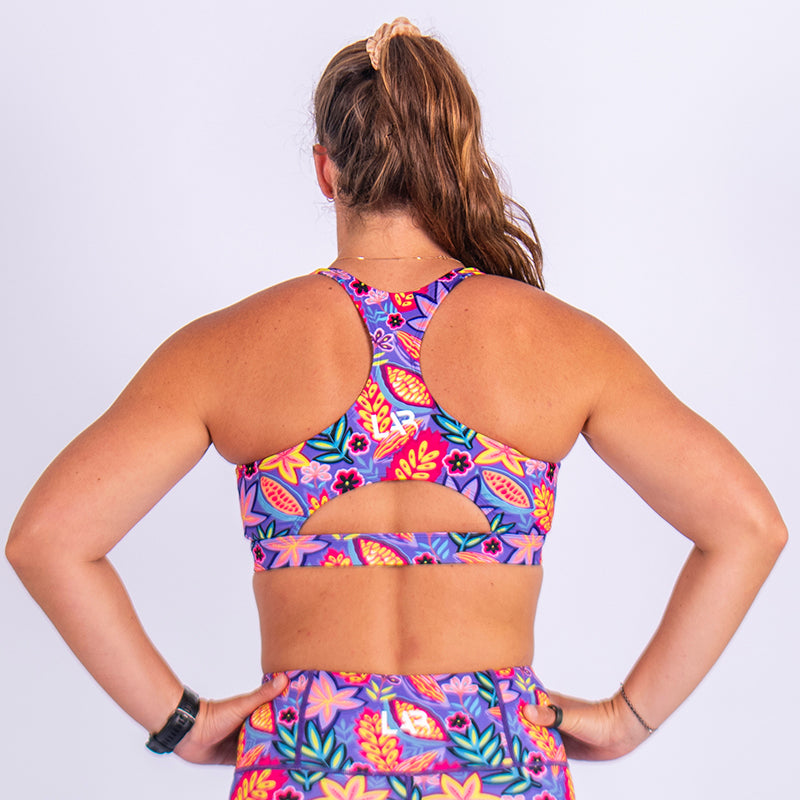 Purple Reign Open Back Pace Crop