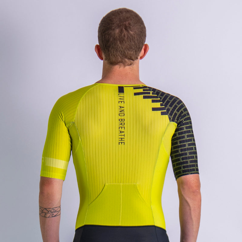 Lellow Men's Sleeve Tri Suit