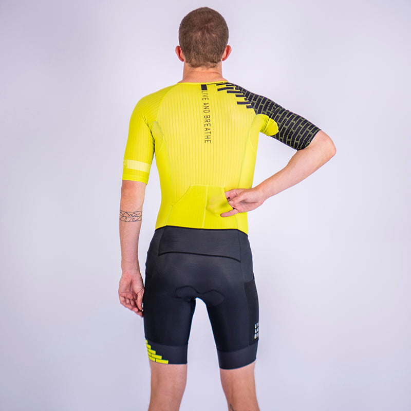 Lellow Men's Sleeve Tri Suit