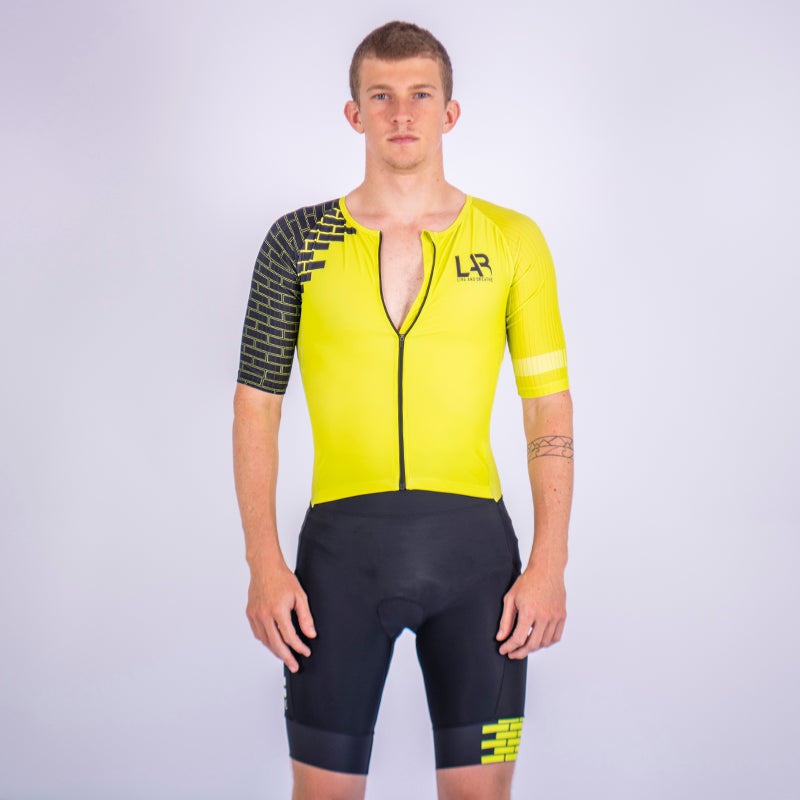 Lellow Men's Sleeve Tri Suit
