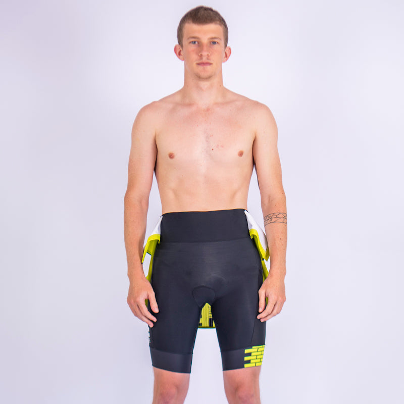 Lellow Men's Sleeve Tri Suit
