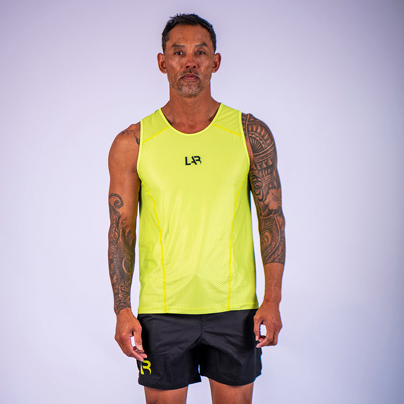 Lellow Men's Run Tank