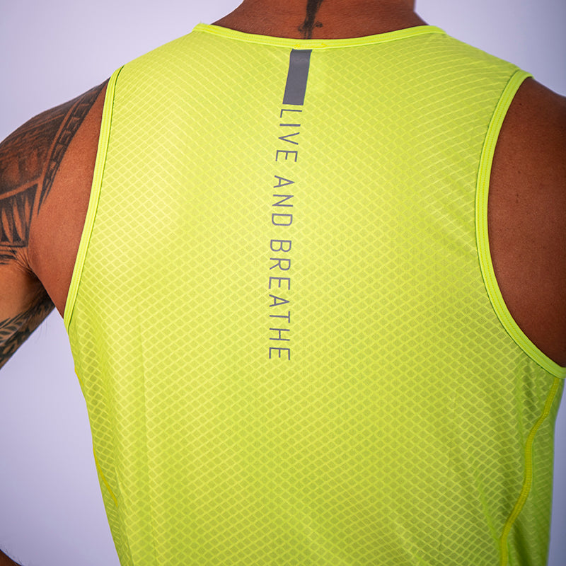 Lellow Men's Run Tank