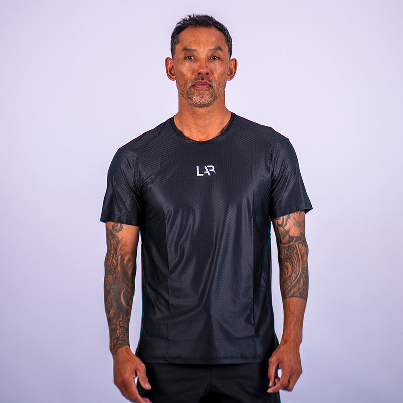 Black Men's Tech Tee