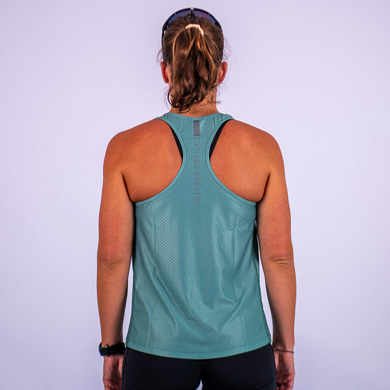 Olive Women's Run Singlet