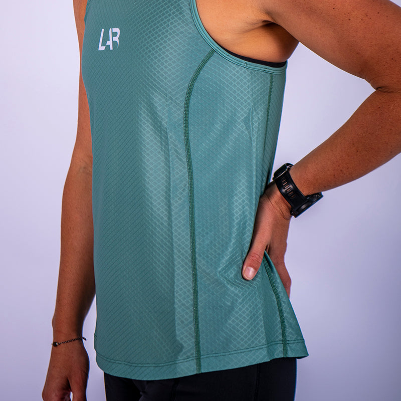 Olive Women's Run Singlet