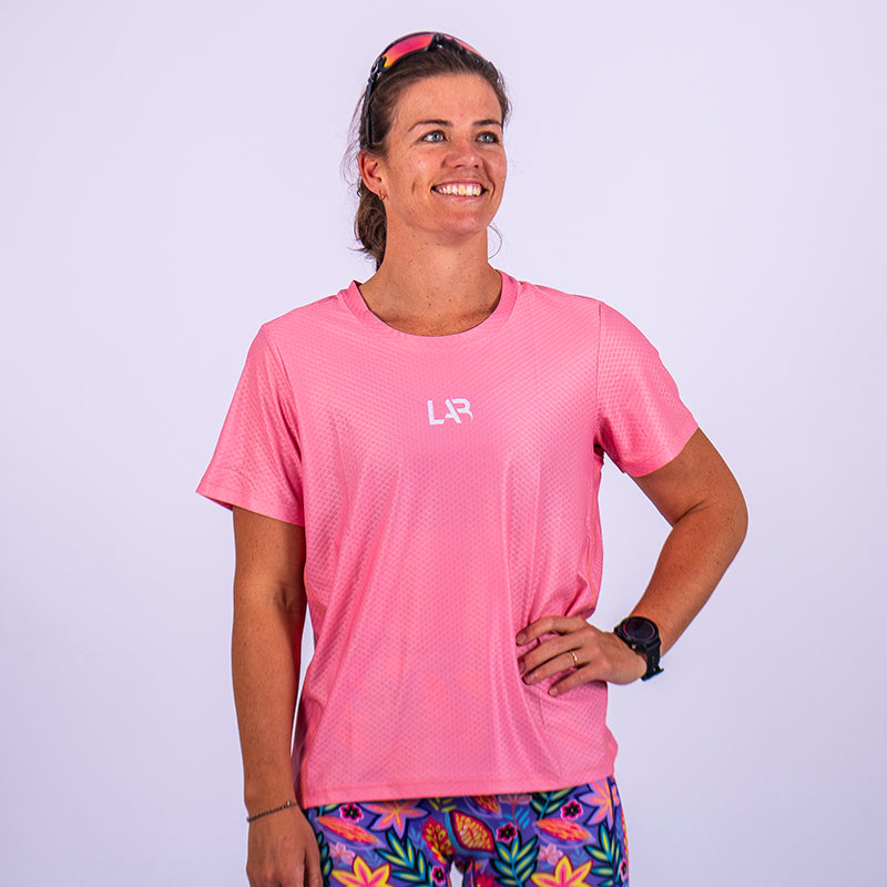 Dusty Rose Women's Tech Tee