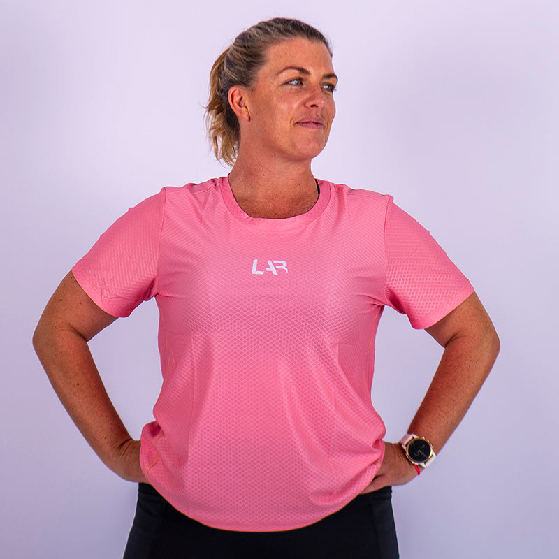 Dusty Rose Women's Tech Tee
