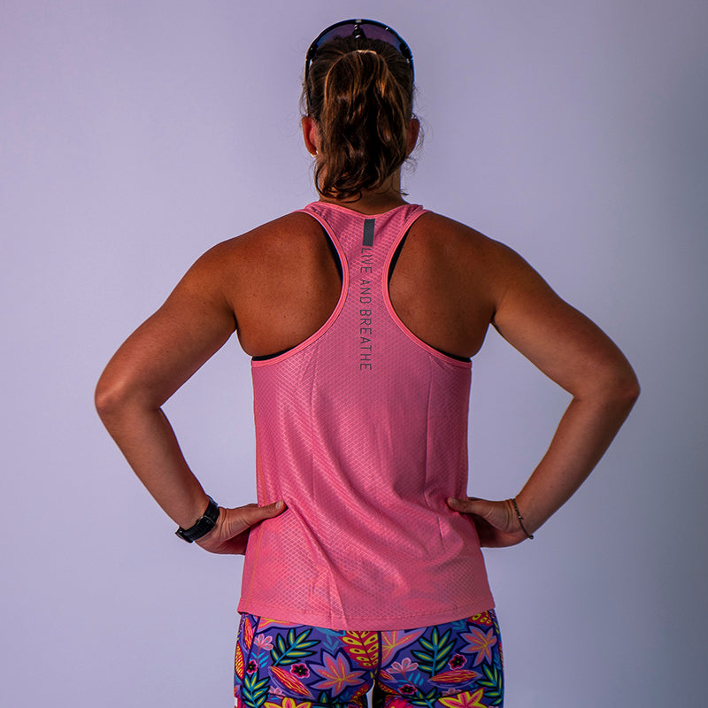 Dusty Rose Women's Run Singlet