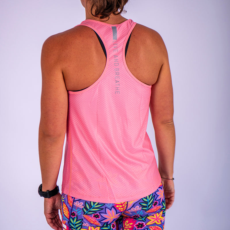 Dusty Rose Women's Run Singlet