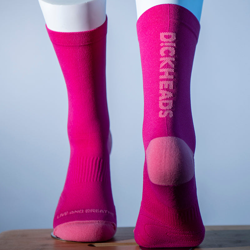 The 'No D!ckheads' Crew Socks