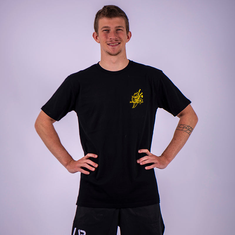 The 'Bloom' Tee - Men's Black