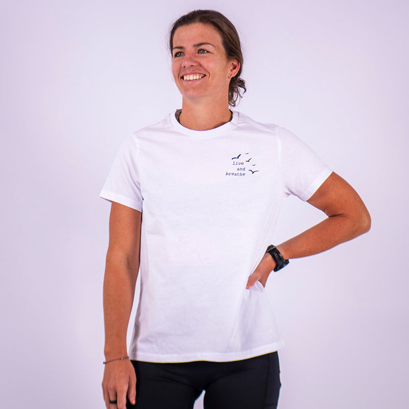 The 'Flock' Tee - Women's White