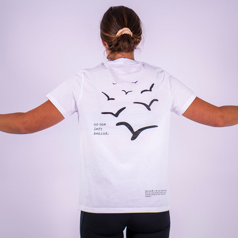 The 'Flock' Tee - Women's White