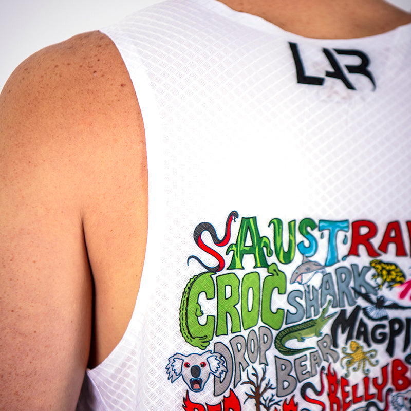 Dangerous Icons Men's Velocity Run Tank