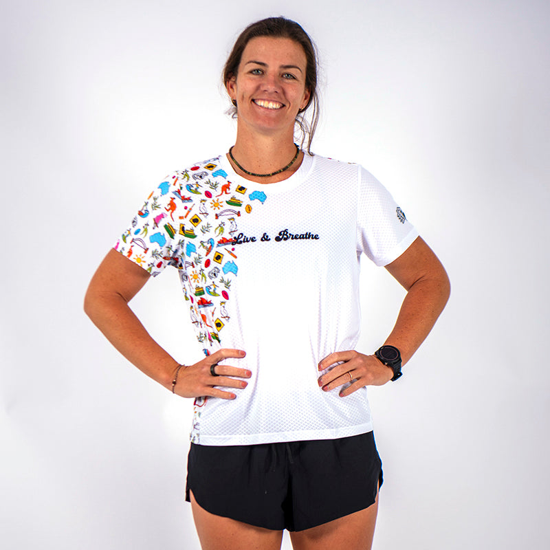 Aussie Icons Women's Tech Tee
