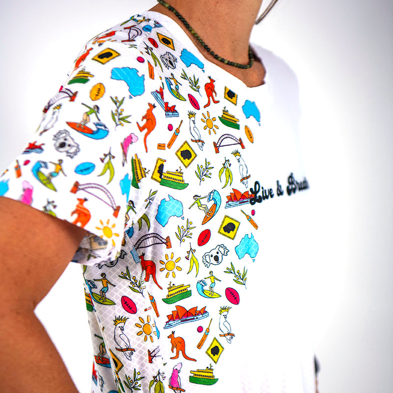 Aussie Icons Women's Tech Tee