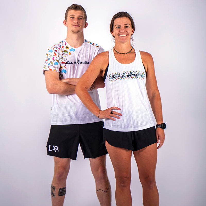 Aussie Icons Velocity Run Singlet