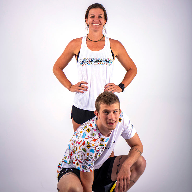 Aussie Icons Velocity Run Singlet