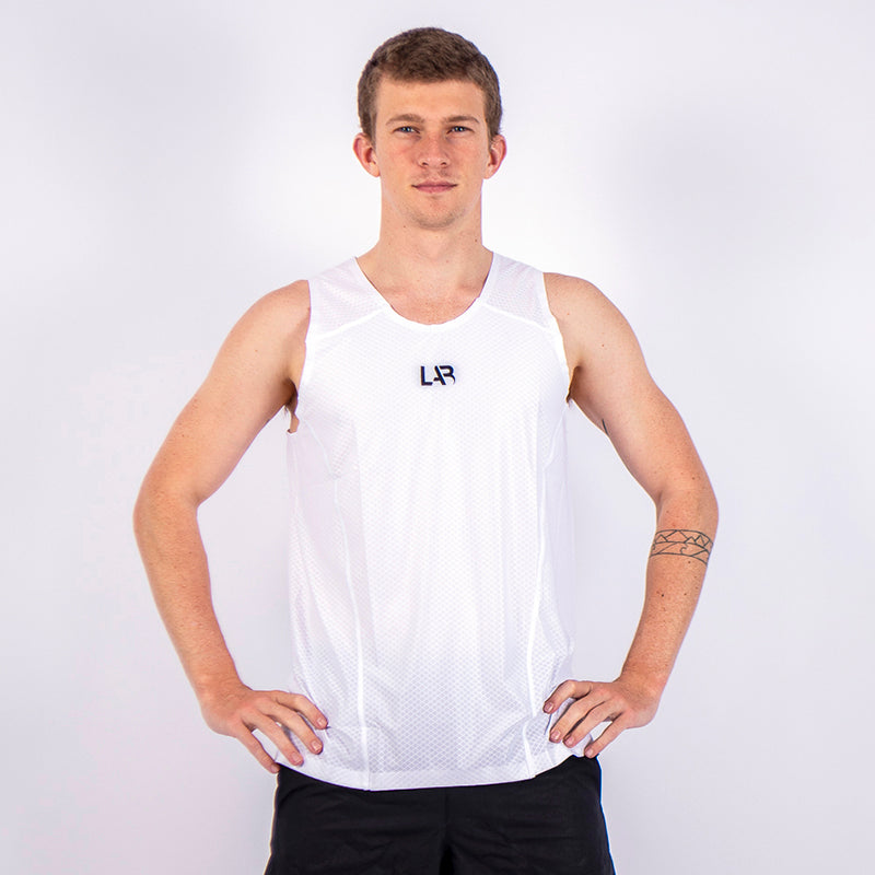 White Men's Velocity Run Tank