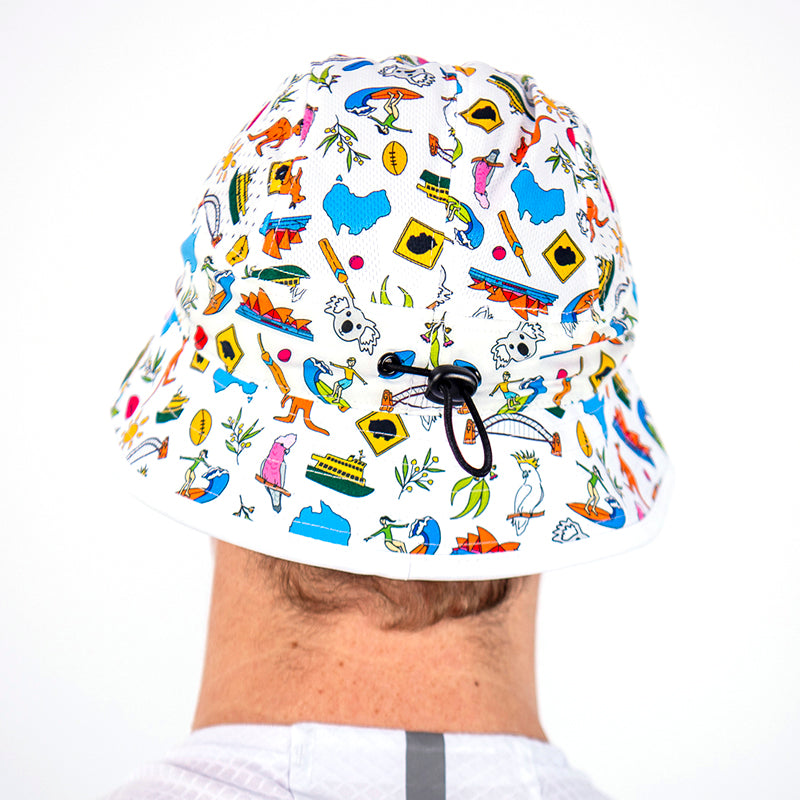 The 'Aussie Icons' Bucket Run Hat
