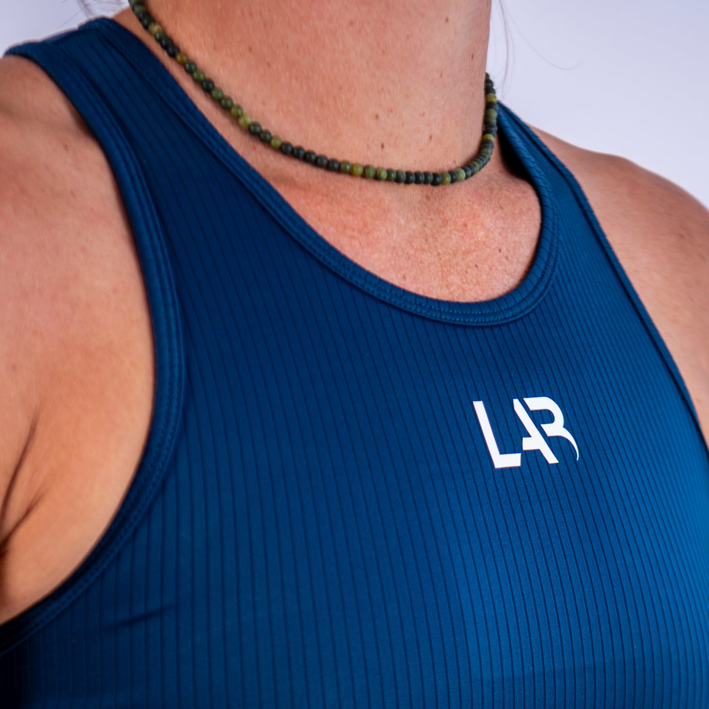 Navy Women's 2-in-1 Run Singlet