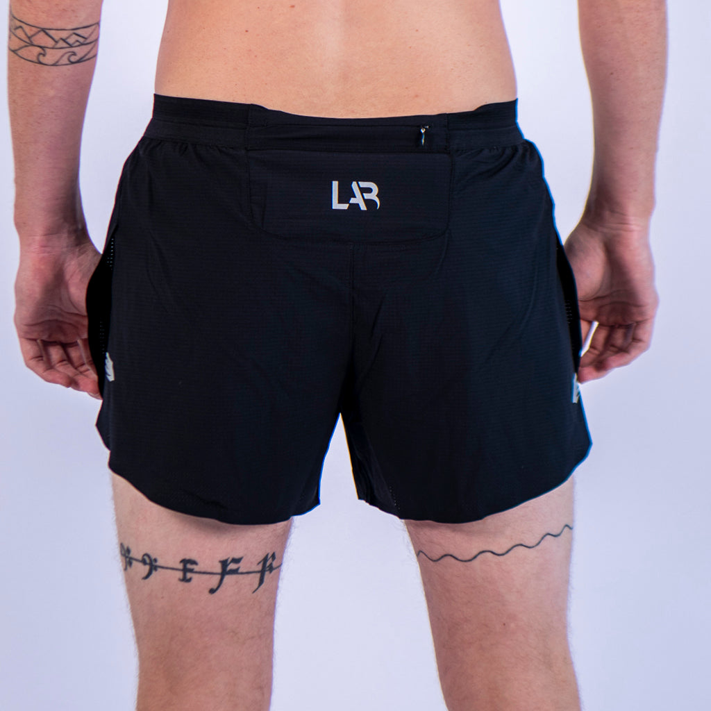 Velocity Men's Black Run Shorts