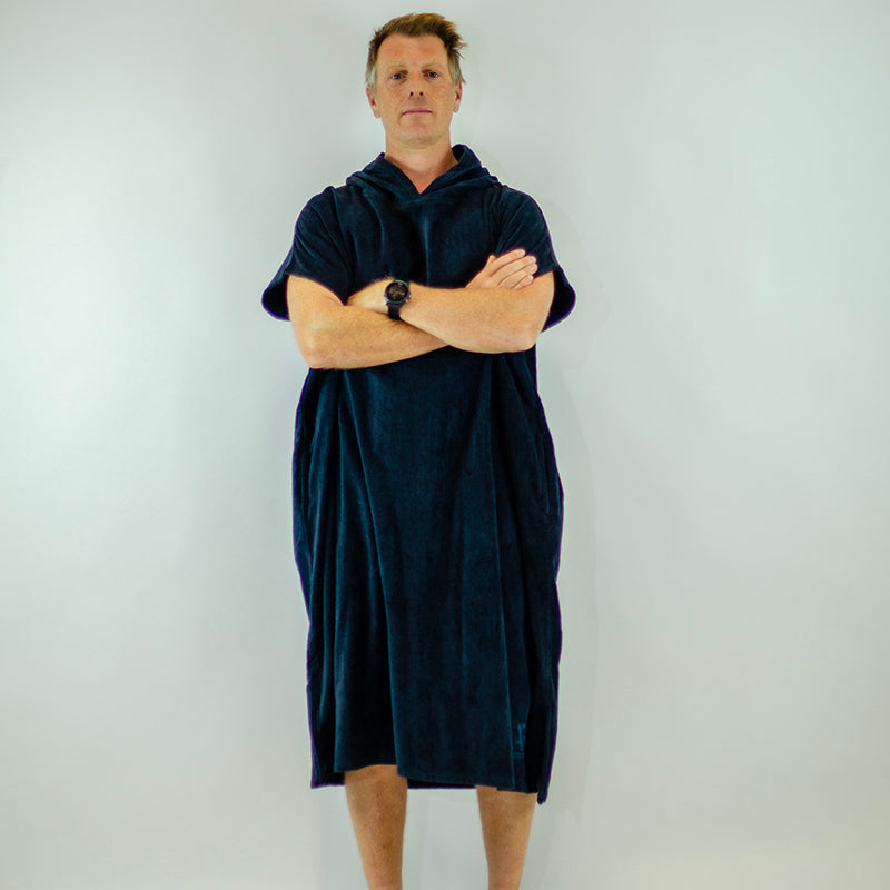 LAB Navy Hooded Towel